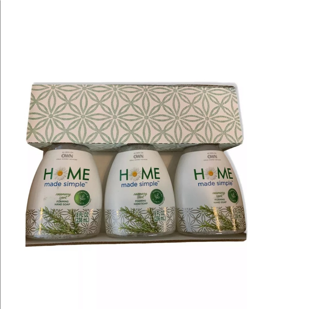 Home Made Simple Rosemary Scent Hand Wash Box Set - Picture 2 of 6